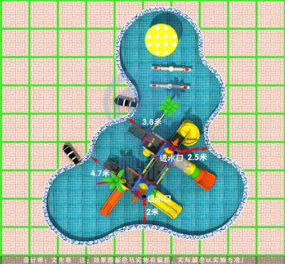 중국 주문 제작된 아쿠아 파크 디자인 학교 호텔 아이들 스프레이 공원 ISO 9001은 찬성했습니다 판매용