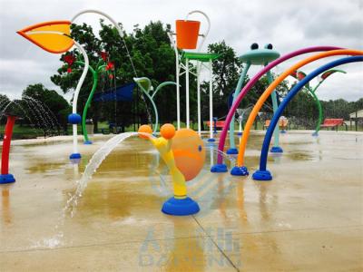 China Anti Static Outdoor Water Sprinklers SS 304 Snail Water Splash Playground for sale