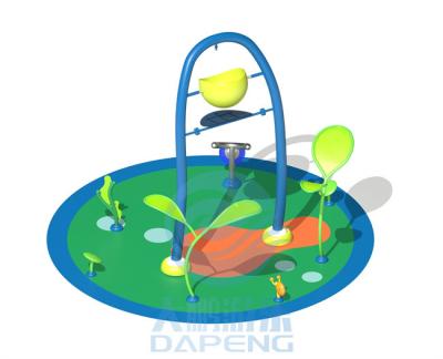 China 50 ㎡ Kinder-Aquapark-Design mit Wasserspritzpad, Sprühpark mit EPDM-Boden zu verkaufen