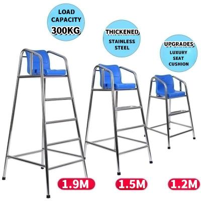 China Salva-vidas de aço inoxidável Chair Sliver +Blue do parque 304 da água de Rts o outro equipamento do jogo da água à venda