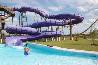 Chine Custom Amusement Park Rides Fiberglass For Fun Tube Slide Aqua Play Above Ground Water Park à vendre