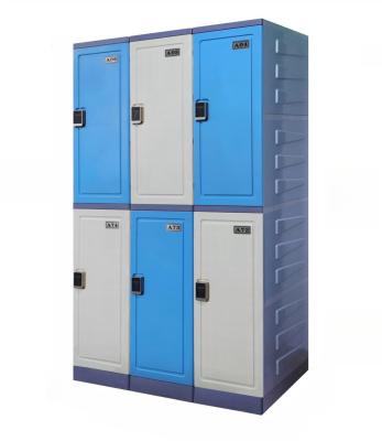 China ABS Plastic Swimming Pool Accessories Water Park Smart Key Storage Metal Locker Steel Cabinet en venta