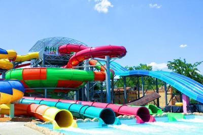 Cina Bambini Parco di divertimenti all'aperto Bambini Parco giochi d'acqua Gioco Fibra di vetro Slide Group in vendita