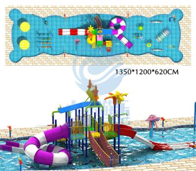 China Adult Aqua Fun Amusement Park Set Design With Swimming Pool Toys for sale