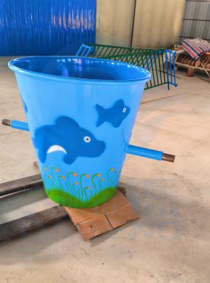 China Commercial Hotel Spray Water Splash Pad Game Play Equipment Bucket For Children for sale