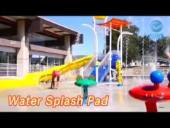 Adventure Park Water Splash Pad Column Fountain Spray Set Fiberglass / SS