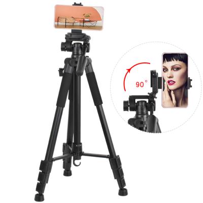 China PORTABLE High Quality Best Price Lightweight Aluminum Alloy Tripod Mobile Phone Tripod Stand for sale