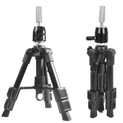 China reliable hardware & Metal Stable Mannequin Tripod Stand Wig Form 59cm Tripod Main Stand for sale