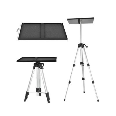 China Fast Delivery PORTABLE Best Flexible Small Projector Laptop Floor Stand With Tray for sale