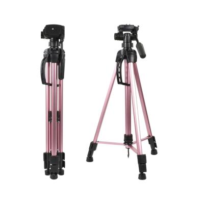 China Good Price 2021 New Product PORTABLE Black And Pink Mini Cell Phone Mobile Holder Tripod Stand for sale