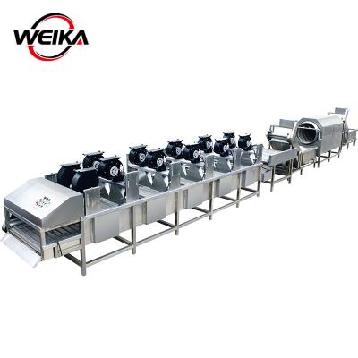 China High Efficiency Easy Operation 304 Stainless Steel Plastic Bag Drum Type Soft Wrapping Washing Drying Packaging Machine for sale