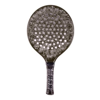 China Gifts Fiberglass Beach Tennis Racket Fiberglass Paddle EVA Filling Beach Racket Paddle for sale