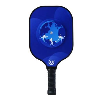 China Customized Durable Sports Goods Fiberglass Graphite Pickleball Paddle Piquete De Fibra De Vidrio Racket for sale