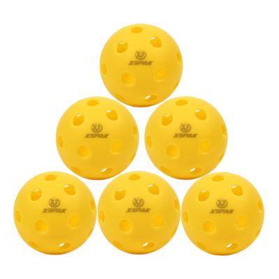 China High Quality Indoor Outdoor Gifts USAPA PP 26 Holes Pickleball Ball for sale