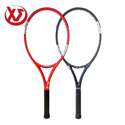 China 100% carbon fiber OEM training entertainment sports 100% carbon fiber 58 inch training tennis racket for sale