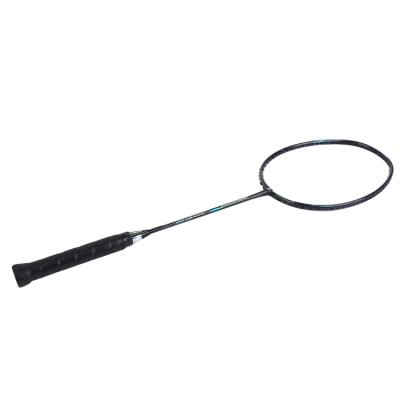 China Professional PU factory price badminton racket 40T carbon fiber badminton rake racket for sale