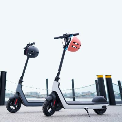 China USA warehouse high quality 48V 250W folding unisex 10 inch fat tire electric scooters for adults for sale