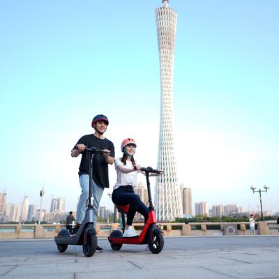 China High Quality Gray 48V Unisex Fold Mechanism Adult Folding Electric Scooter for sale