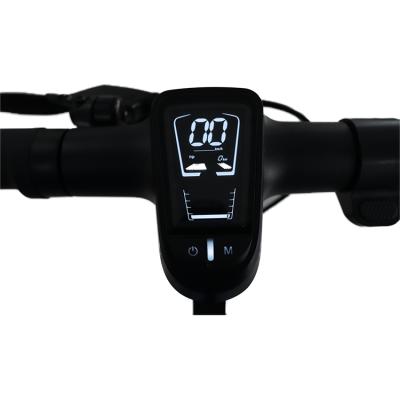 China ABS/PC+PMMA+Silicone+PC Black With Travel Distance Total Electronics e Electric Bike LCD Display for sale