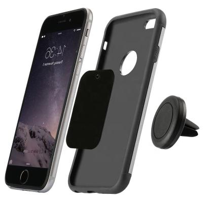 China Free Shipping 360 Degree Rotation Wholesale Car Air Vent Mobile Phone Holder Mount Magnet Portable Magnetic Car Holder for sale