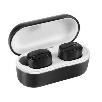 China High Quality In-ear Genuine Radio DT-6 BT 5.0 Mobile Phone Sports Mini TWS Earbuds Headphones With Charging Case For Samsung for sale