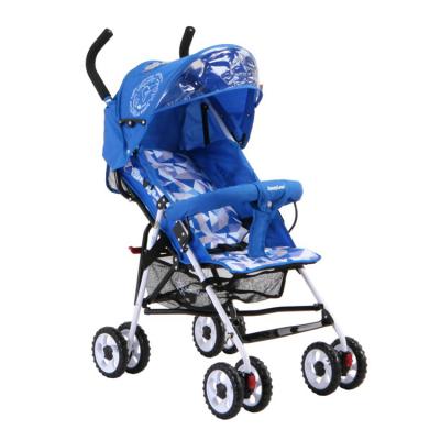 China Steel/Plastic/Cloth/Metal OEM/ODM Customize Color Foldable Baby Carriage Stroller For Travel for sale