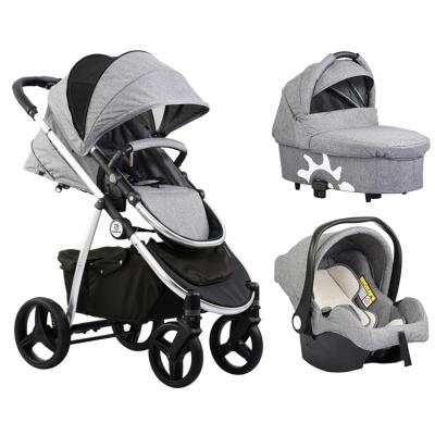 China Factory Price Steel/Plastic/Cloth/Metal Mommy Love Hot Mommy 3 in 1 2021 Baby Strollers for sale