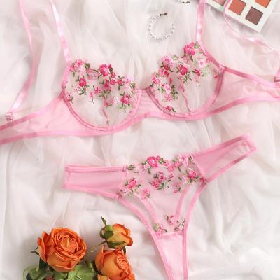 China Polyester Women's Underwear Brand Lace Sexy Transparent Women's Underwear XL Naked Sexy Woman for sale