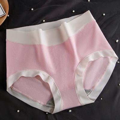 China Soft Women's Cotton Underwear Panties Women's Underwear Shorts OEM Panties Hippie Solid Color Breathable Women's Panties for sale