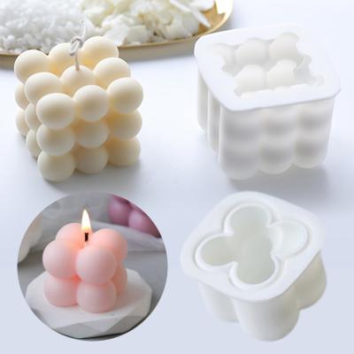 China Good Quality 3D Big Size Giant Love Pyramid Silicone Mold Viable Big Bubbles Silicone Mold For Candles for sale