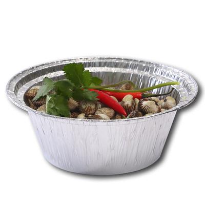 China Wholesale Fast Food Foil Round Party Trays Dome Lid Baking Serving Bread Pan Aluminum for sale