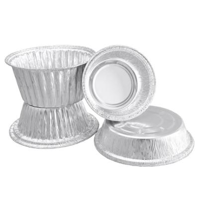 China Fast Food Top Fashion Tin Disposable Foil Bowl With White Aluminum Lid for sale