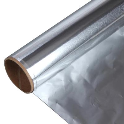 China Household Eco-friendly Aluminum Foil Adhesive Kitchen Food Grade Aluminum Foil Roll for sale