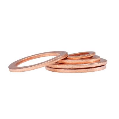 China Countersunk Customized different sizes and specifications mechanical washers wear resistant stamped copper washers for sale