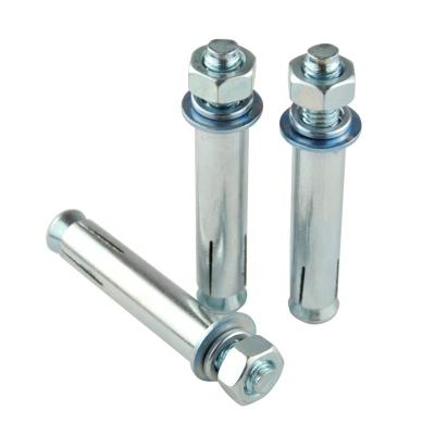 China General Industry Zinc Plated Concrete Screw Sleeve Type Elevator Conical Wedge expansion bolt Stainless steel Expansion Anchor Bolts for sale