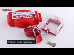 Steel Shackle Aluminum Safety Padlocks Industrial For Overhaul