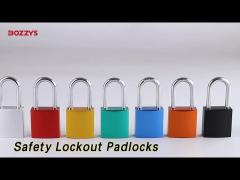 Auto Popup Safety Lockout Padlocks 76mm Shackle Anti Pressure