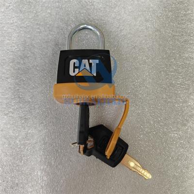 China Excavator High Quality Parts 246-2641 2462641 Padlock with Keys For Cat 120H  140H for sale