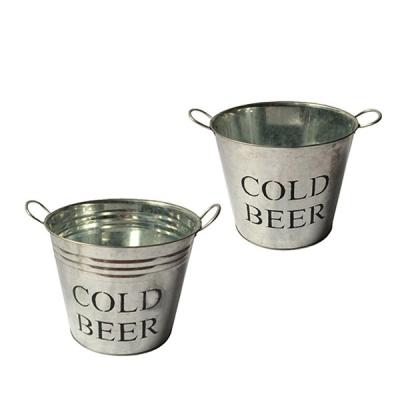 China Sustainable Hot Sale Products Metal Beer And Wine Ice Bucket for sale