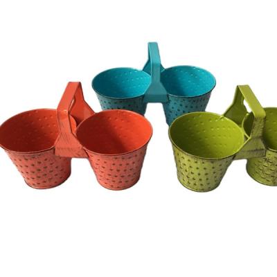 China CLASSIC Double Bucket Flower Pot Planter for sale