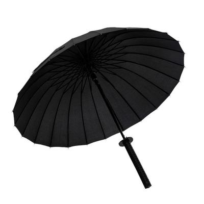 China Japanese Katana Umbrella 24 Artificial Creative Samurai Ribs Sword Umbrella for sale