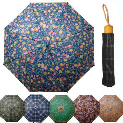 China Custom Umbrella Low Traditional Advertising Umbrella Low Minimum Printed 3 Foldable Umbrella With Low Price Low Cost for sale