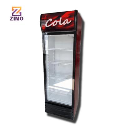 China Single-Temperature Cold Drink Refrigerator Display Bar Beer Refrigerator for sale