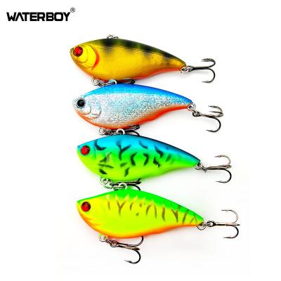 China WATERBOY Vibration 5.5cm Bait Mini Bait Artificial Fish Wobbler Bait Deep Swimming 9.5g Deep Sinking Vib Fishing Lures WT-DV03 for sale