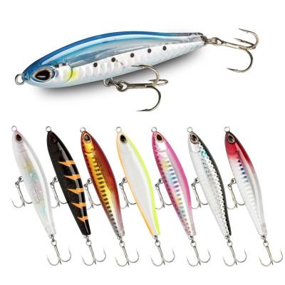 China WATERBOY Hot Sale Topwater Pencil Lure Jig Lie 16g 8cm Plopper Floating Hard Bait Pencil Fishing Lure SC-PL1006 for sale