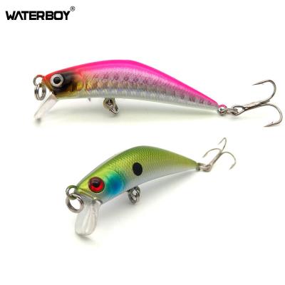 China New Model Iscas Fish Wobblers Swimbait Fishing Lure 2019 Artificial Hard Plastic 5.7cm 5g Mini Minnow Fishing Lure for sale