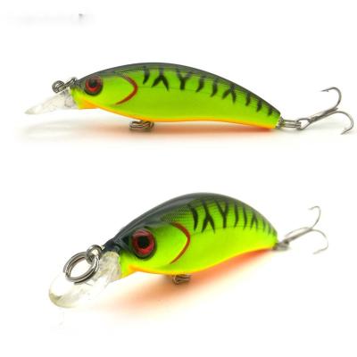 China New Hard Artificial ABS Plastic Lure Iscas Fish Wobblers Swimbait Peche Small Size Colors 8 5.2cm /2in 3g/0.1oz Mini Minnow Fishing Bait for sale