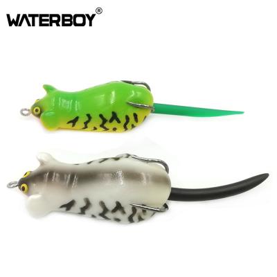 China Factory Direct Soft Mouse Lure Soft Lure For Bass Snakehead Fishing Wobblers Soft Bait Lure Artificial Fish Tackle for sale