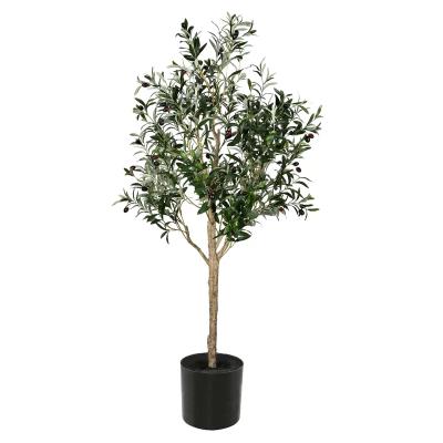 China Eco-friendly Potted Happiness Large Green Plants Plant Bonsai Tree Floor Ornaments For Living Room for sale