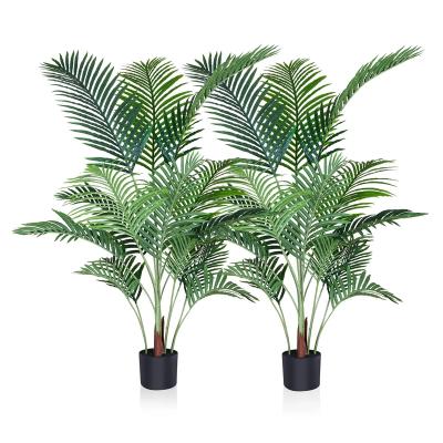 China New Design 180cm Artificial Plam Ferns Bonsai Tree Wholesale Eco-friendly Artificial Palm Tree Decor For Indoor Wholesaler for sale